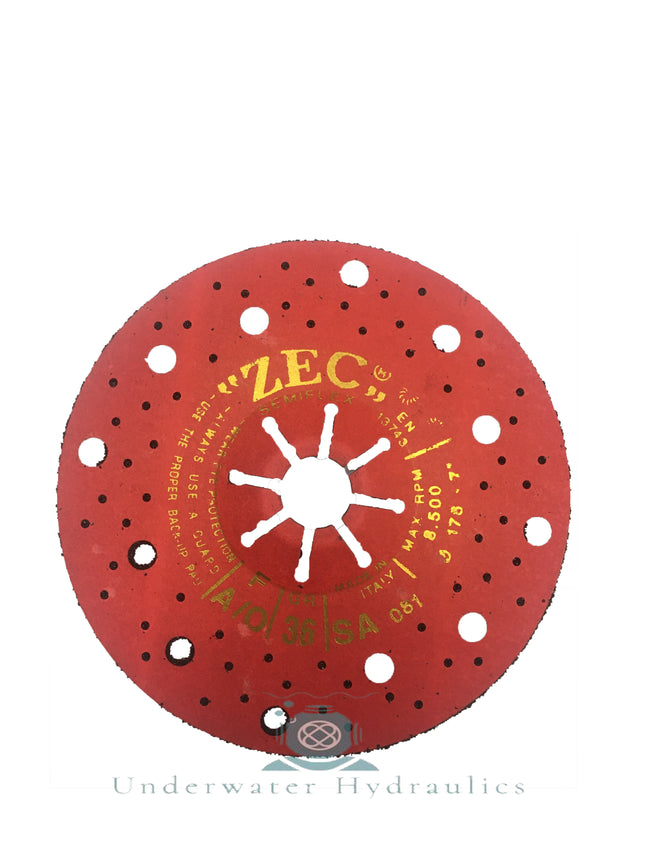 SpiraKut 7" 36 Grit Aluminum Oxide Disc