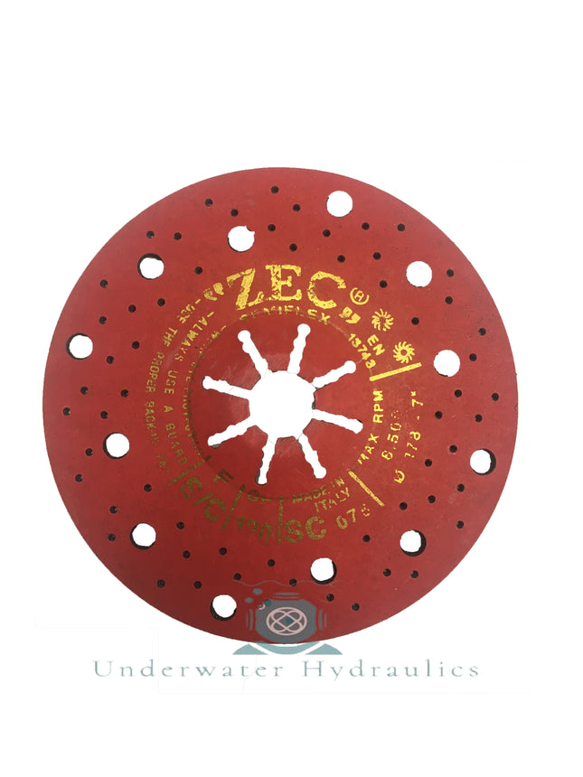 SpiraKut 7" 120 Grit Aluminum Oxide Disc