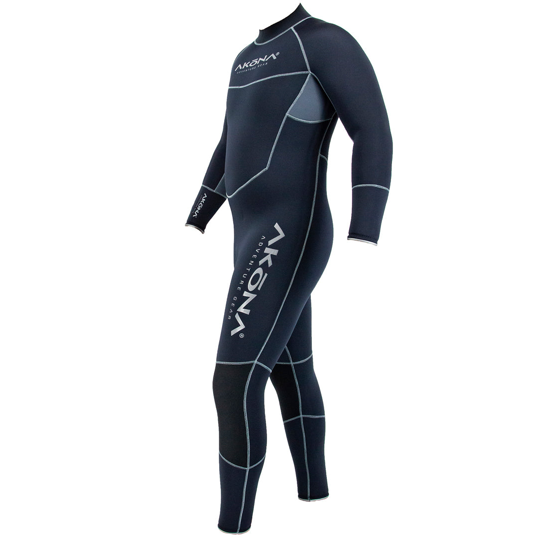 Akona 7mm Back Zip Quantum Stretch Wetsuit Commercial Diving Wetsuits