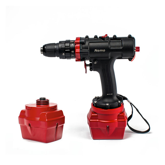 Nemo Underwater Hammer Drill - 50M (Two 6Ah Batteries)
