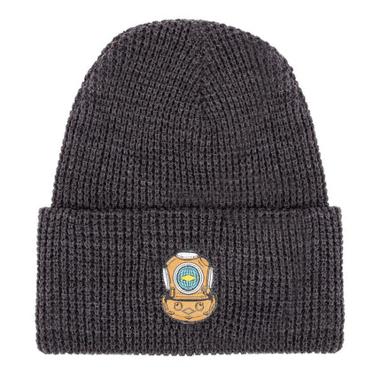 Kirby Morgan Old School Helmet Waffle Beanie (Charcoal)