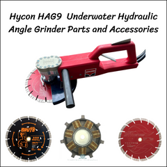 Collection image for: Hycon HAG9 Underwater Hydraulic Angle Grinder Parts and Accessories