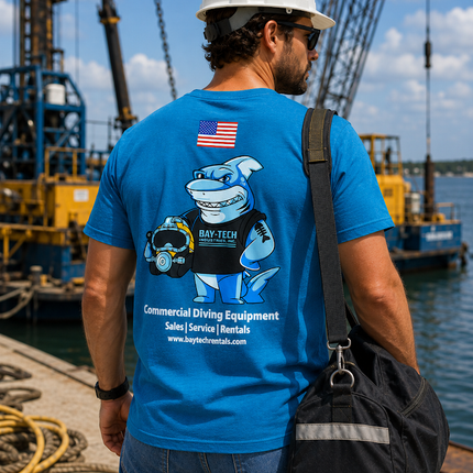 Bay-Tech Industries Shark T-Shirt - Teal