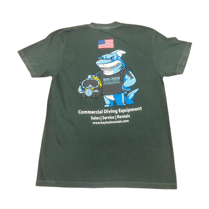 Bay-Tech Industries Shark T-Shirt - Blue Spruce