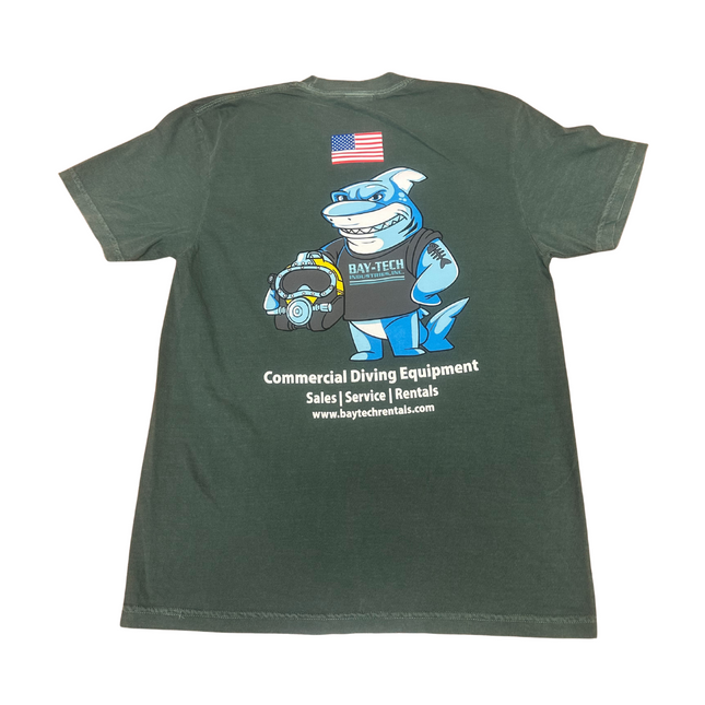 Bay-Tech Industries Shark T-Shirt - Blue Spruce