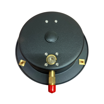 Bay-Tech Industries 0-300 Dual Scale (FSW/MSW) 6" Pneumo Gauge - Front Flange - 1/4" MNPT Bottom Mount Connection