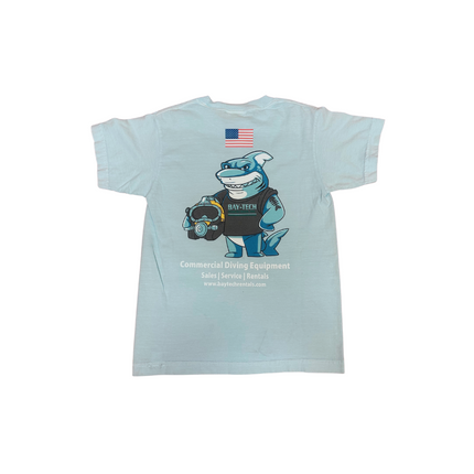 Bay-Tech Industries Shark T-Shirt (Youth) - Chambray