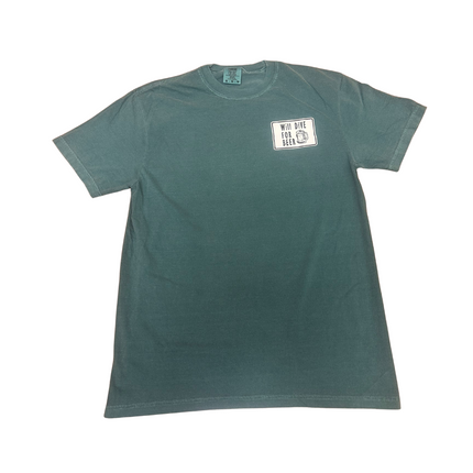Dive For Beer T-Shirt - Emerald
