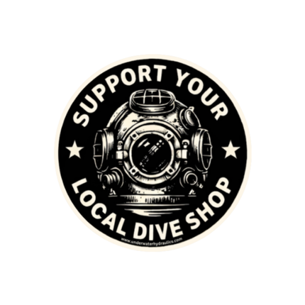 Support Your Local Dive Shop Sticker