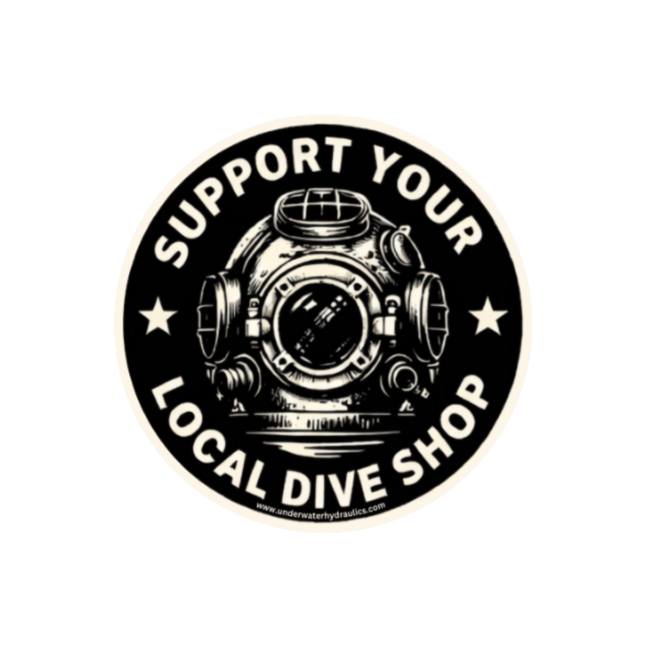 Support Your Local Dive Shop Sticker