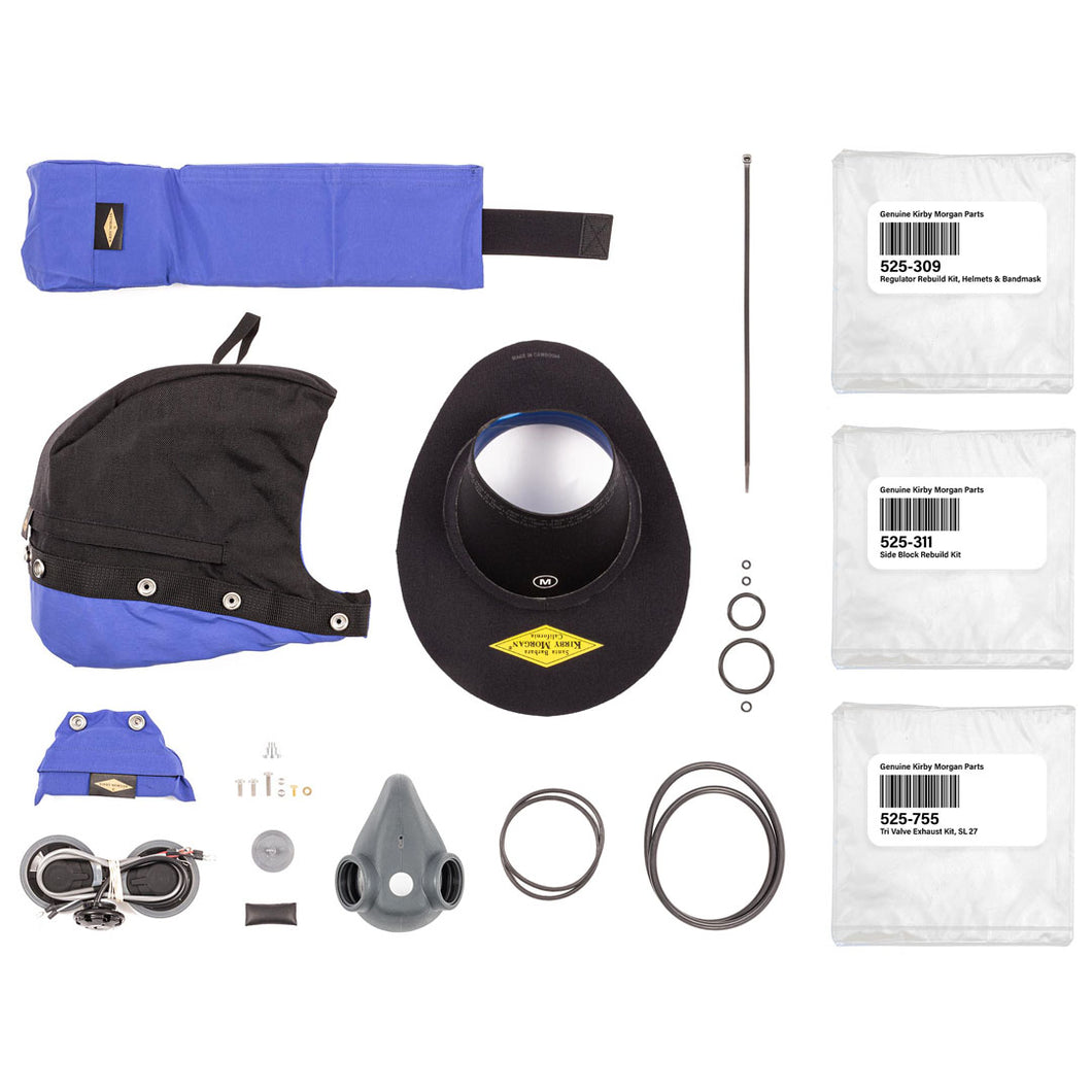 Kirby Morgan 525-333 Helmet Spares Kit For SL-27