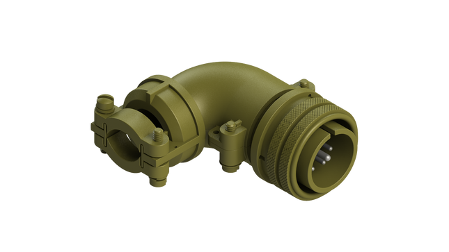 Bay-Tech Industries Right Angle Amphenol w/ Clamp