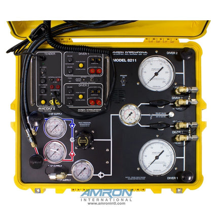 Amron 8211-01 Compact Two-Diver Surface Command Unit (SCU) Air Control System