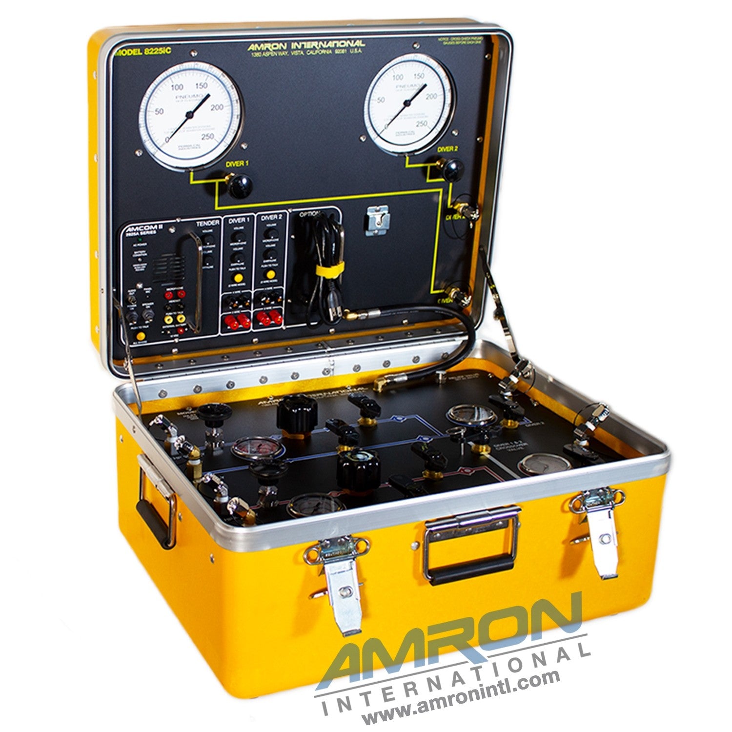 Amron 8225IC-01 Two-Diver Air Control and Depth Monitoring System with ...