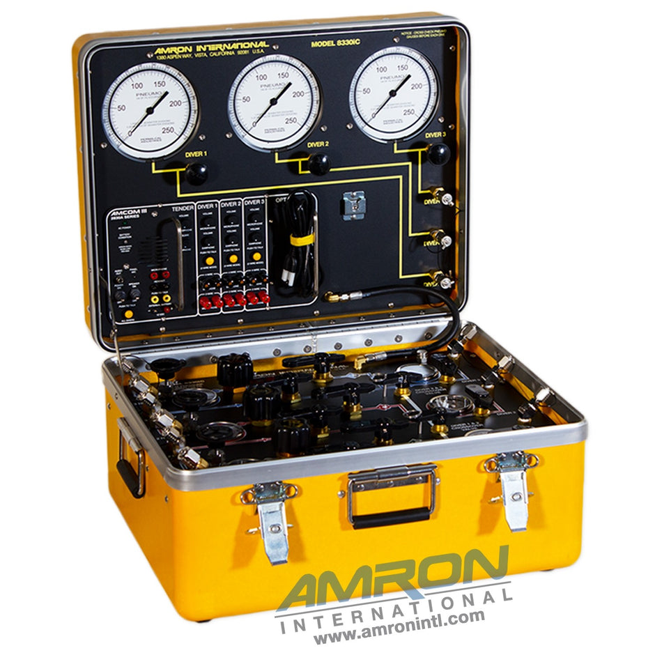 Amron 8330IC-01 Three-Diver Air Control and Depth Monitoring System wi ...