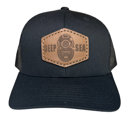 Deep Sea Patch Hat (Black)