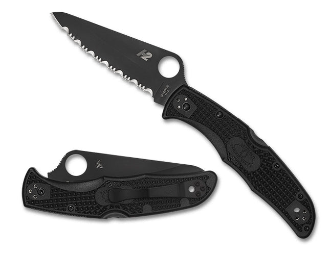 Spyderco Pacific Salt (Black/Black) - C91SBBK2