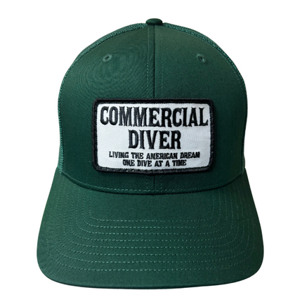 Commercial Diver Hat (Green)