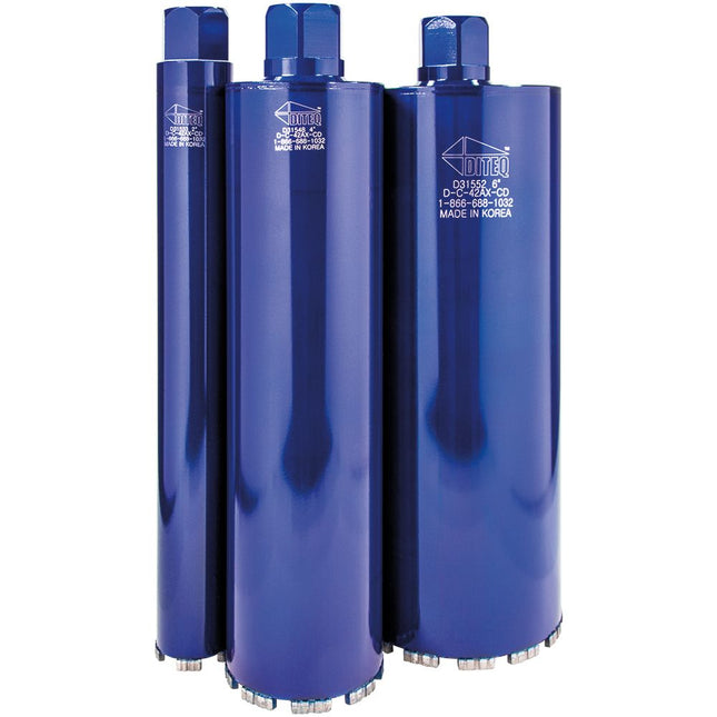 Diteq C-42AX 14" Core Drill Bits (14" Drill Depth)