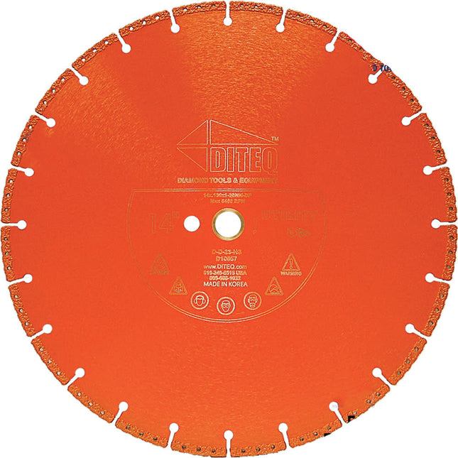 Diteq 14" x .125" D-23 Rescue/Utility Blade