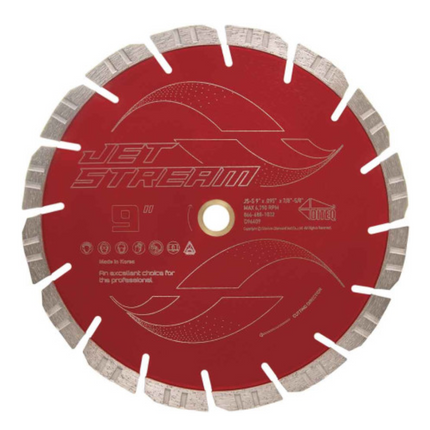 Diteq 9" Jet Stream Cut Off / Grinder Saw Blade