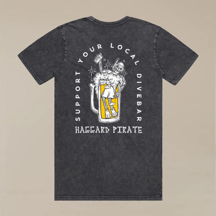 Haggard Pirate Dive Bar Tee