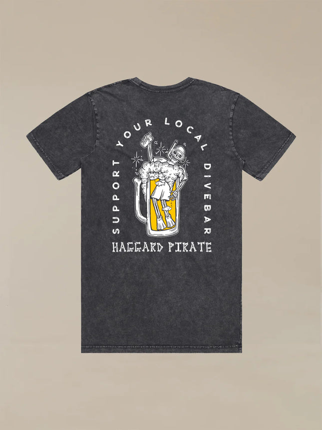 Haggard Pirate Dive Bar Tee