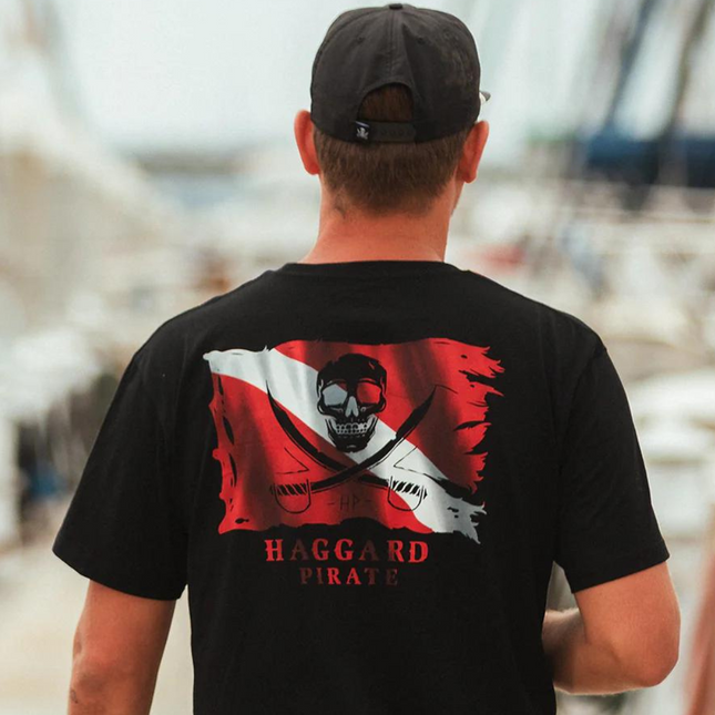 Haggard Pirate Diver Down Tee