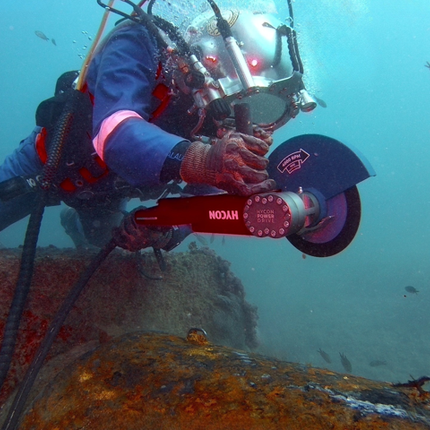 Hycon HAG9 Underwater Hydraulic Angle Grinder