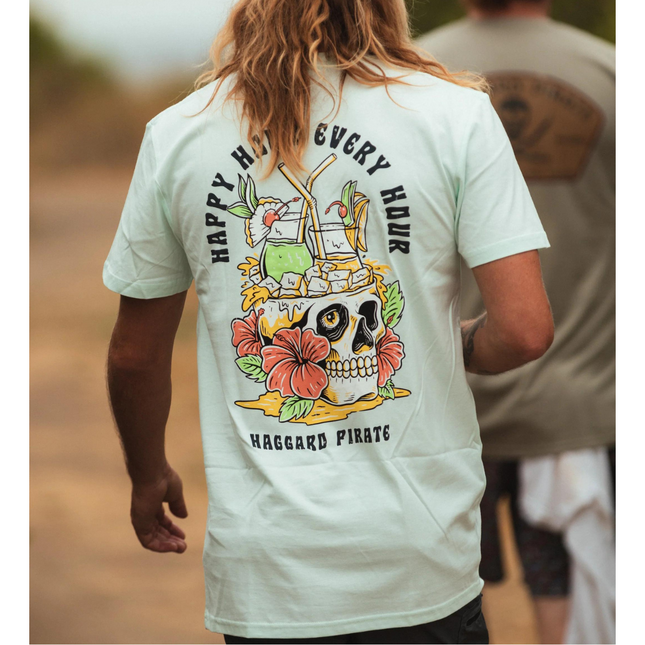 Haggard Pirate Happy Hour Tee