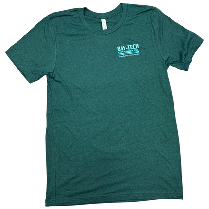 Bay-Tech Industries Shark T-Shirt (Heather Emerald)