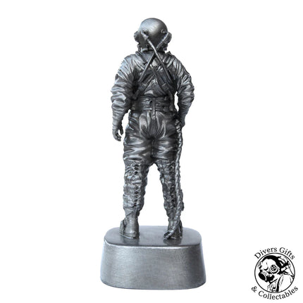 Mark V Commercial Diver Pewter Statuette (Small)