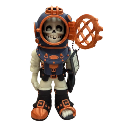 Flexi Skull Divers – 3D Printed Collectibles