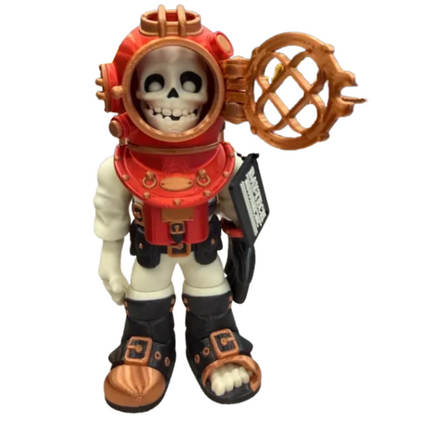 Flexi Skull Divers – 3D Printed Collectibles