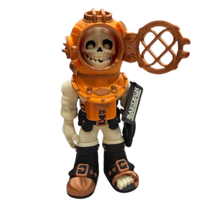 Flexi Skull Divers – 3D Printed Collectibles