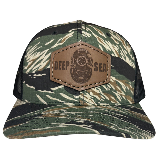 Deep Sea Patch Hat (Tiger Stripe)