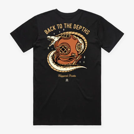 Haggard Pirate Deep Diver Tee - Black