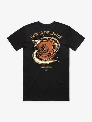 Haggard Pirate Deep Diver Tee - Black