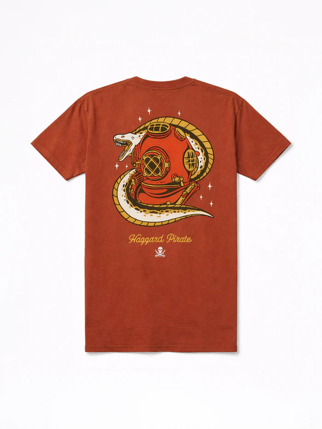 Haggard Pirate Deep Diver Tee - Clay