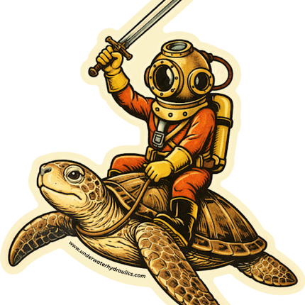 Shell Shocked Sticker