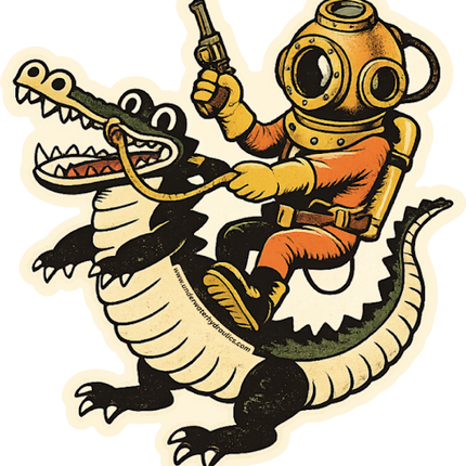 Bayou Marauder Sticker