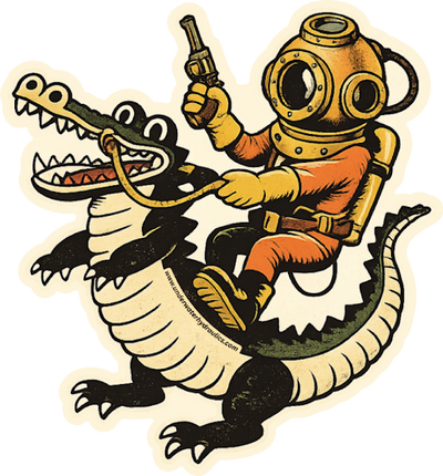 Bayou Marauder Sticker