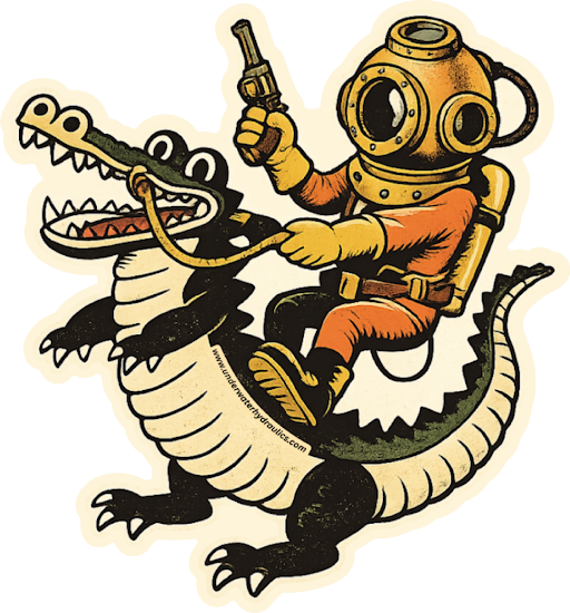 Bayou Marauder Sticker