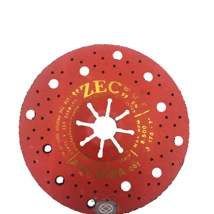 SpiraKut 7" 36 Grit Aluminum Oxide Disc