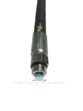 Load image into Gallery viewer, Stanley 06830 18&quot; Hose Whip (-8 SAE x 1/2&quot; MNPT)