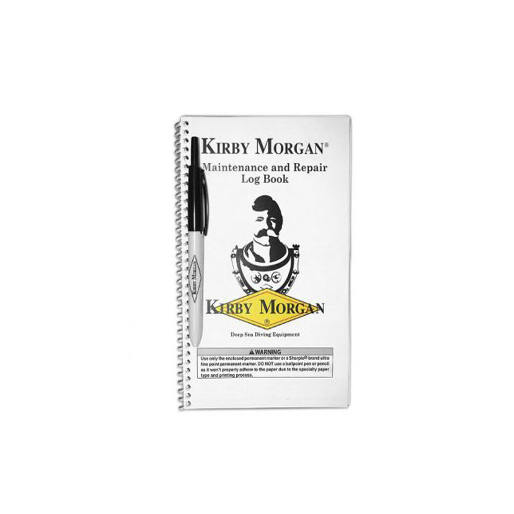 Kirby Morgan 125-001 Maintenance and Repair Log Book