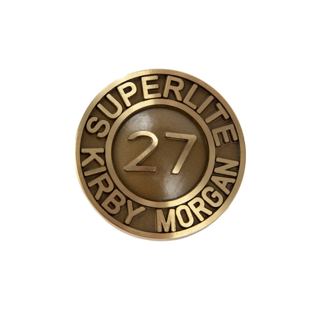 Kirby Morgan 560-115 SuperLite 27 Plaque