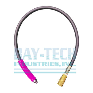 36" Bailout Whip With Female Brass QD