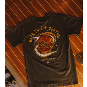 Haggard Pirate Back To The Depths Tee