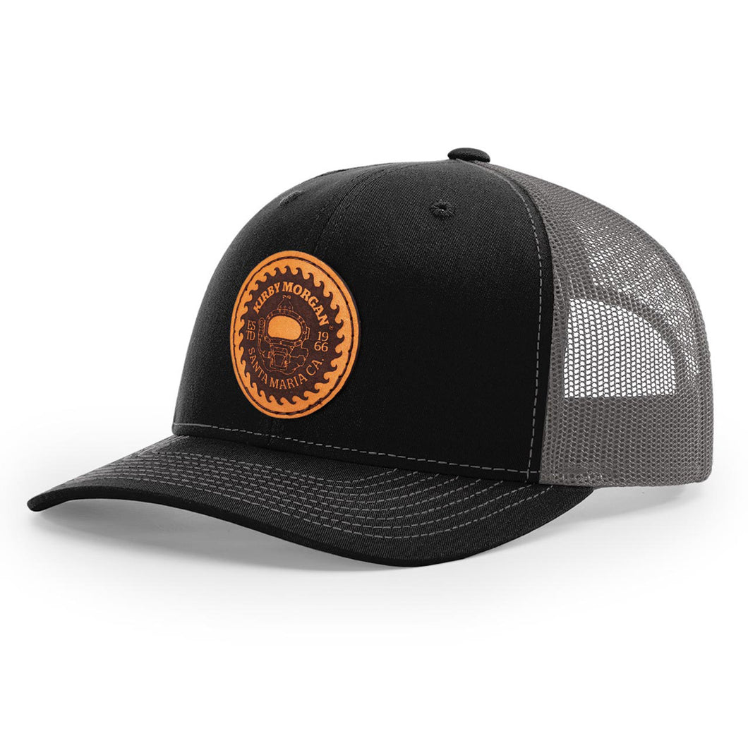 Kirby Morgan Wave 37 Trucker Hat (Black/Charcoal)